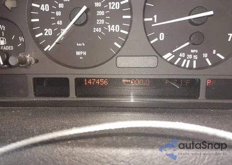 2003 BMW X5 3.0I из США, поврежденный, VIN 5UXFA53553LV95361